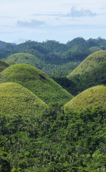 Chocolate Hills in Bohol, Philippines
